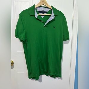 Tommy Hilfinger Shirt sleeve Green Polo